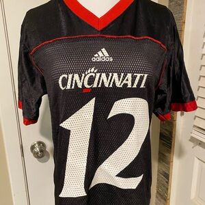 Adidas Black and Red Jersey